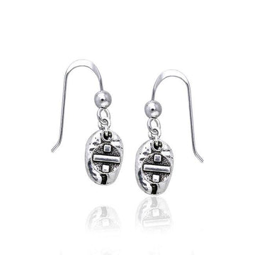 Divided by Coffee Bean Earrings TE610 - Jewelry